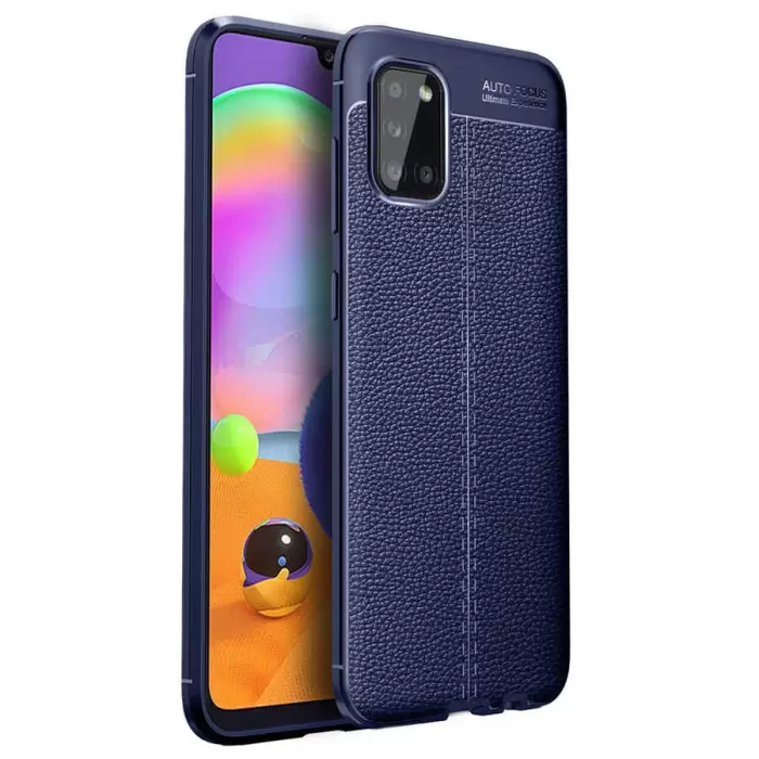 Samsung Galaxy A02S Kılıf Lopard Kamera Korumalı Deri Orjinal Görünümlü Kapak Niss