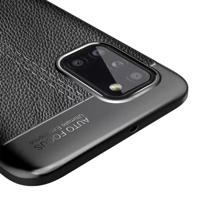 Samsung Galaxy A02S Kılıf Lopard Kamera Korumalı Deri Orjinal Görünümlü Kapak Niss