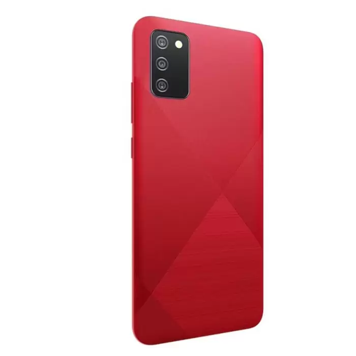Samsung Galaxy A02S Kılıf Lopard Kamera Korumalı Renksiz Şeffaf Esnek Silikon Kapak Süper