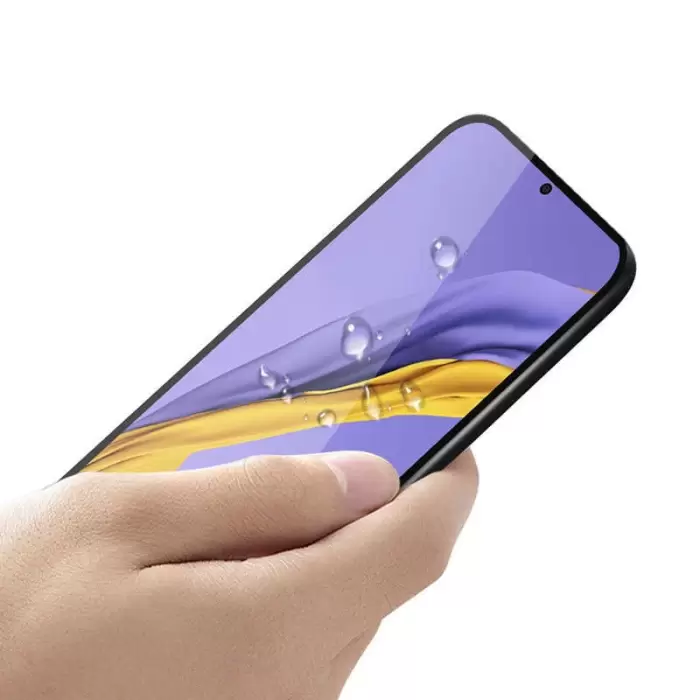 Samsung Galaxy A05 Lopard Kenarları Kırılmaya Dayanıklı Cam Ekran Koruyucu