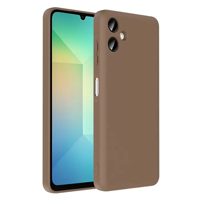 Samsung Galaxy A06 Kılıf Kamera Korumalı Kartlık Hazneli Lopard Vitra Kapak