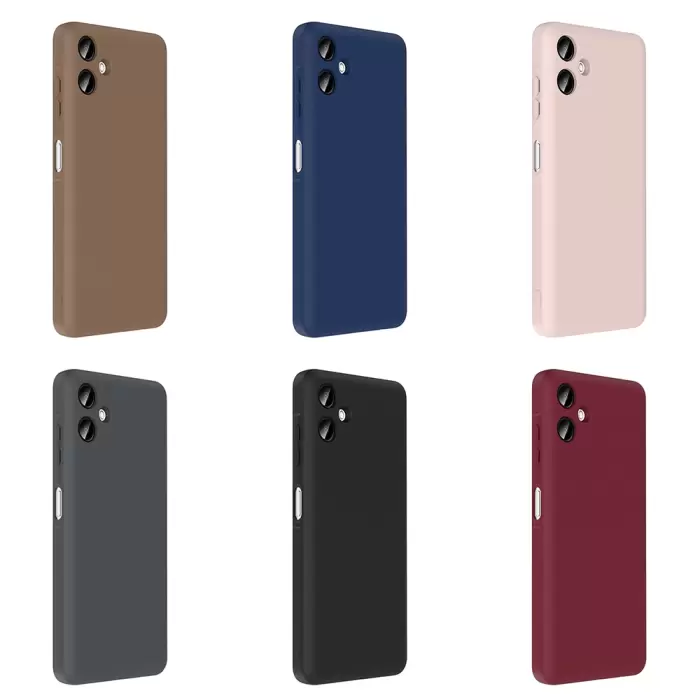Samsung Galaxy A06 Kılıf Kamera Korumalı Kartlık Hazneli Lopard Vitra Kapak