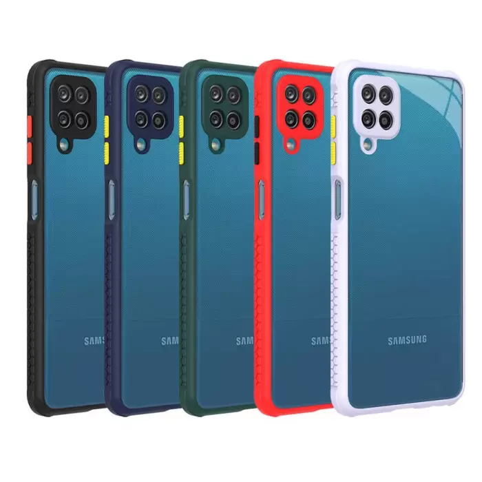 Samsung Galaxy A12 Kılıf ​​Lopard Kaff Kapak
