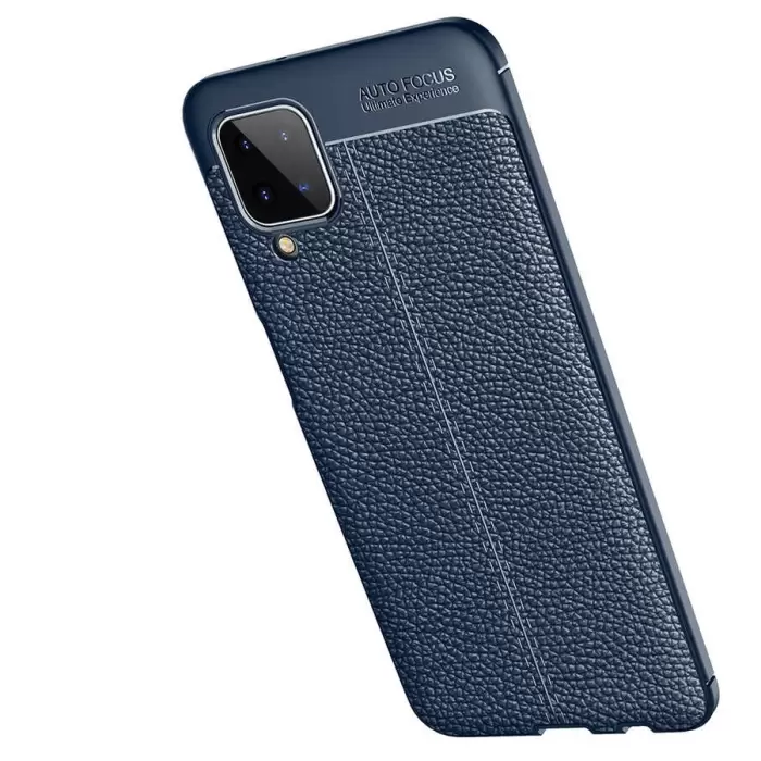 Samsung Galaxy A12 Kılıf Lopard Kamera Korumalı Deri Orjinal Görünümlü Kapak Niss