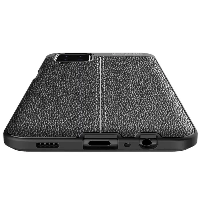 Samsung Galaxy A12 Kılıf Lopard Kamera Korumalı Deri Orjinal Görünümlü Kapak Niss
