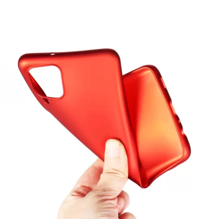 Samsung Galaxy A12 Kılıf Lopard Klasik Mat Renkli Yumuşak Premier Silikon Kılıf