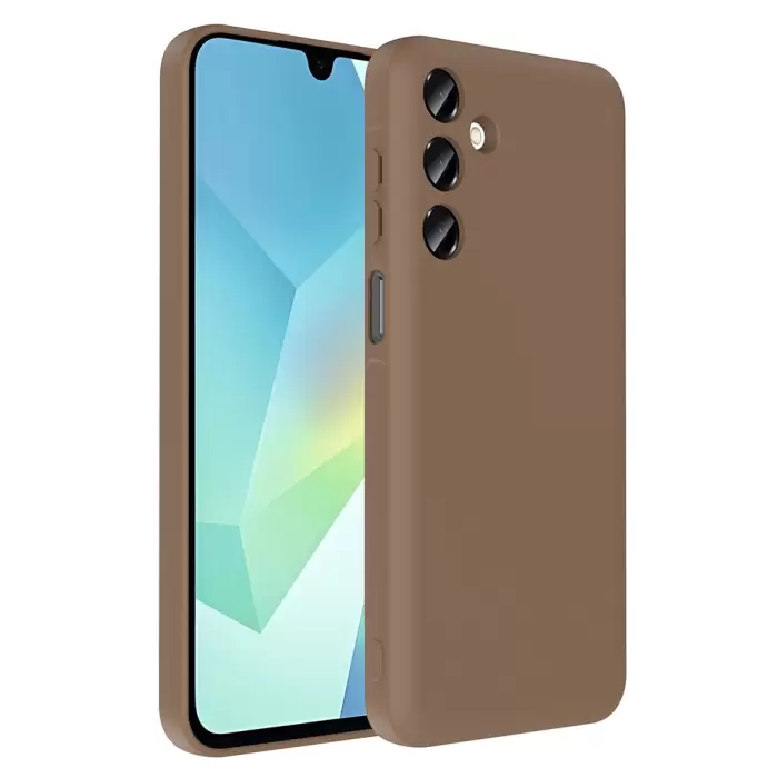 Samsung Galaxy A16 Kılıf Kamera Korumalı Kartlık Hazneli Lopard Vitra Kapak