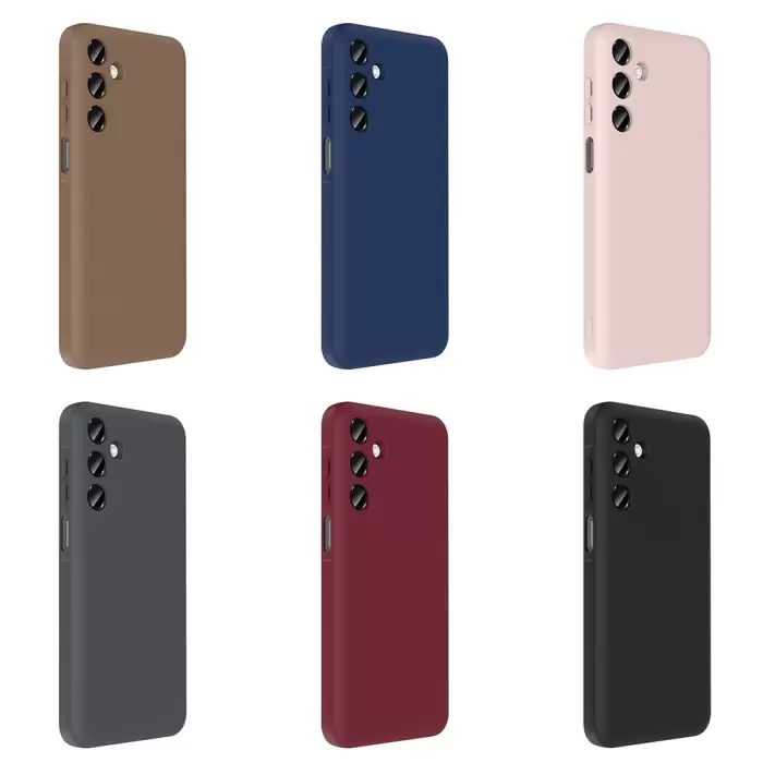 Samsung Galaxy A16 Kılıf Kamera Korumalı Kartlık Hazneli Lopard Vitra Kapak
