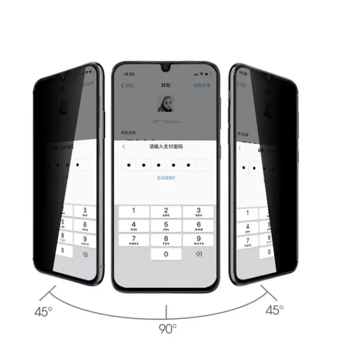 Samsung Galaxy A25 Lopard 5D Privacy Cam Ekran Koruyucu