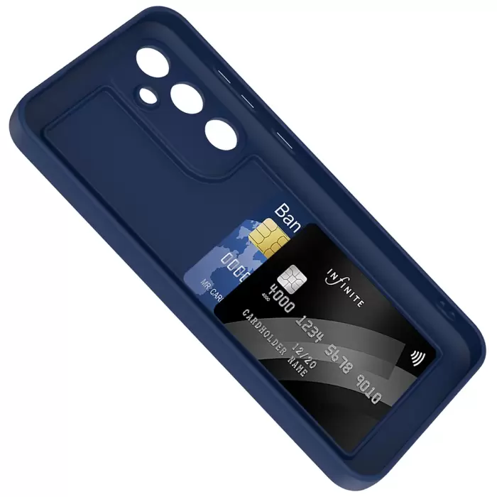 Samsung Galaxy A26 Kılıf Kamera Korumalı Kartlık Hazneli Lopard Vitra Kapak