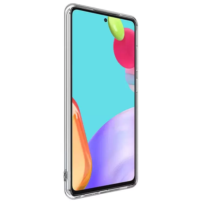 Samsung Galaxy A32 4G Kılıf Lopard Kamera Korumalı Renksiz Şeffaf Esnek Silikon Kapak Süper