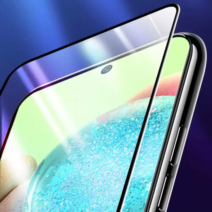 Samsung Galaxy A33 5G Lopard Kenarları Kırılmaya Dayanıklı Cam Ekran Koruyucu