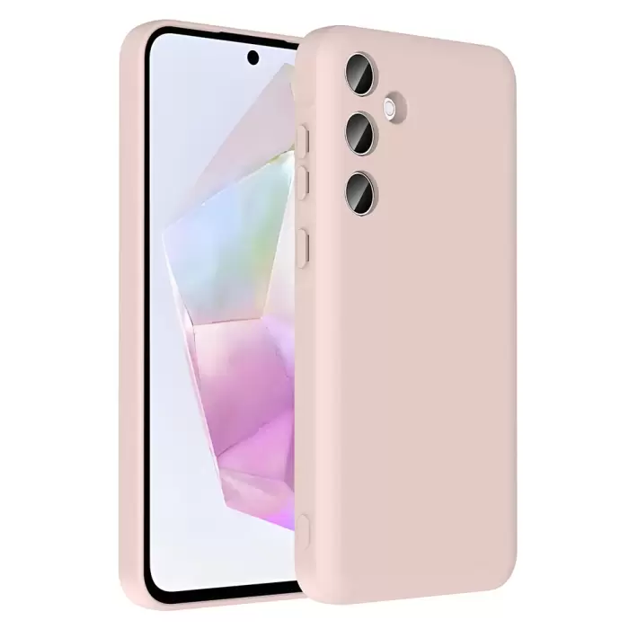 Samsung Galaxy A36 Kılıf Kamera Korumalı Kartlık Hazneli Lopard Vitra Kapak