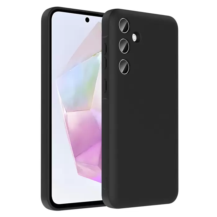 Samsung Galaxy A36 Kılıf Kamera Korumalı Kartlık Hazneli Lopard Vitra Kapak
