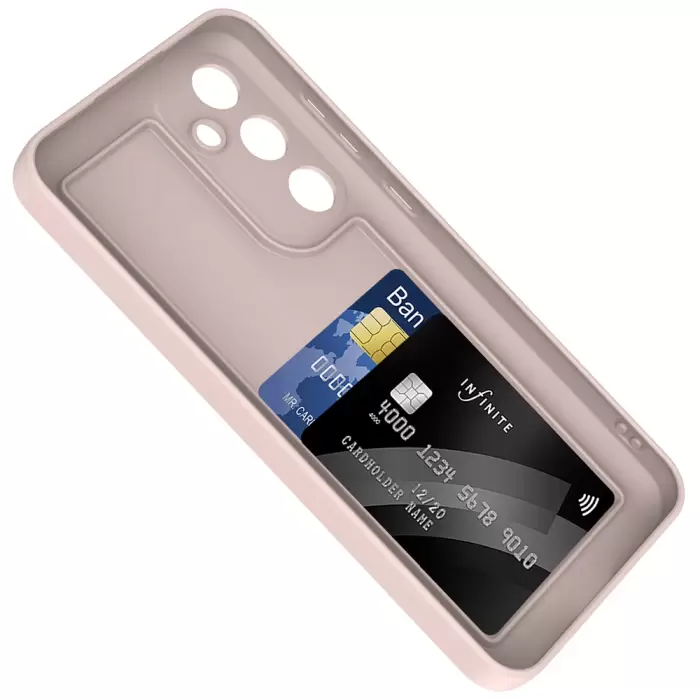 Samsung Galaxy A36 Kılıf Kamera Korumalı Kartlık Hazneli Lopard Vitra Kapak