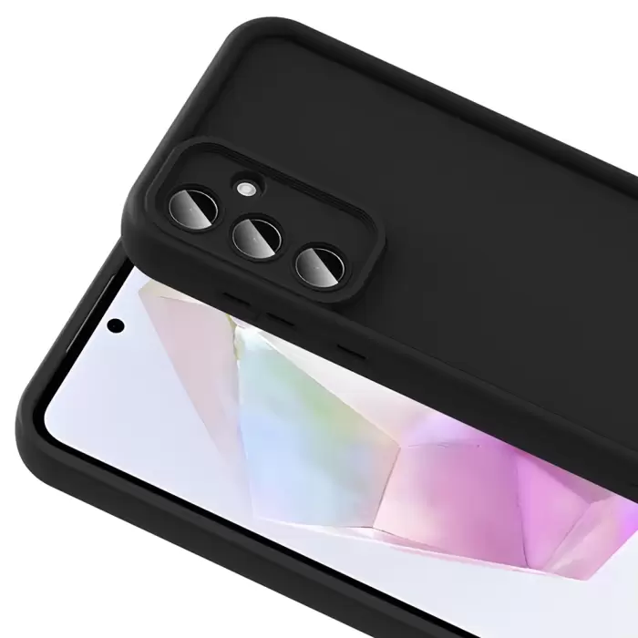 Samsung Galaxy A36 Kılıf Kamera Korumalı Lopard Ananas Kapak