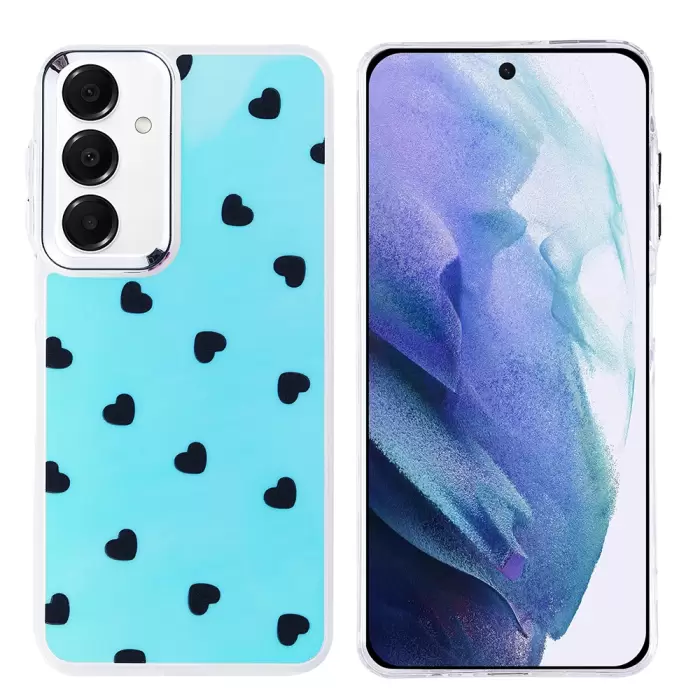 Samsung Galaxy A55 Kılıf Airbag Tasarımlı Lopard Hadra Kapak