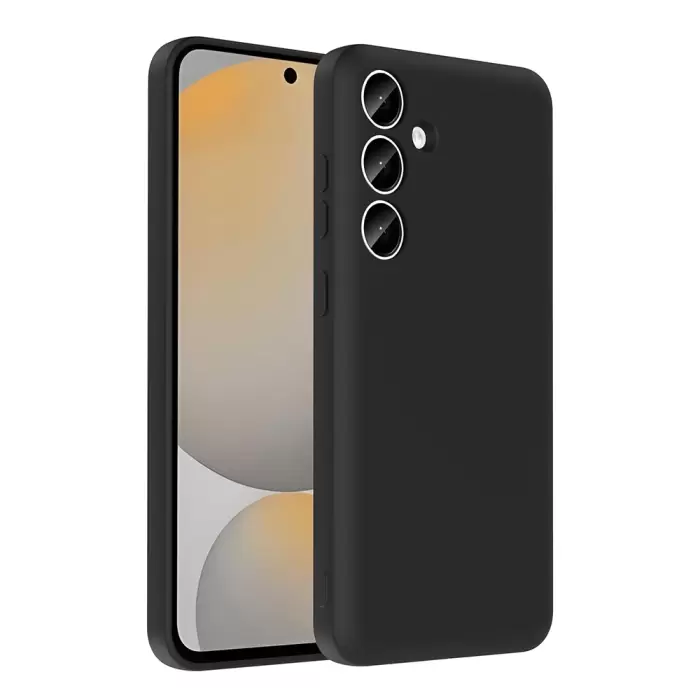 Samsung Galaxy A55 Kılıf Kamera Korumalı Kartlık Hazneli Lopard Vitra Kapak
