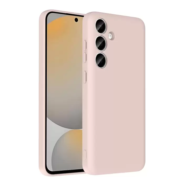 Samsung Galaxy A55 Kılıf Kamera Korumalı Kartlık Hazneli Lopard Vitra Kapak