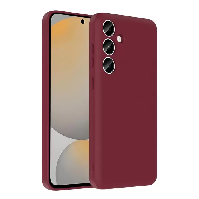 Samsung Galaxy A55 Kılıf Kamera Korumalı Kartlık Hazneli Lopard Vitra Kapak