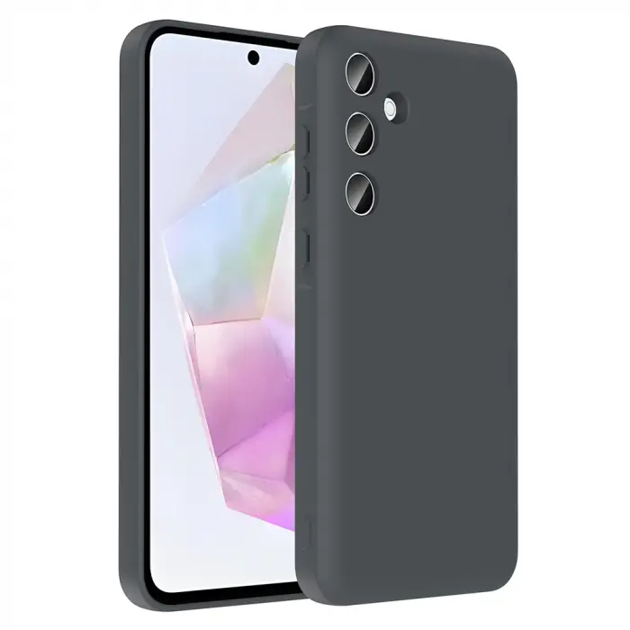 Samsung Galaxy A56 Kılıf Kamera Korumalı Kartlık Hazneli Lopard Vitra Kapak