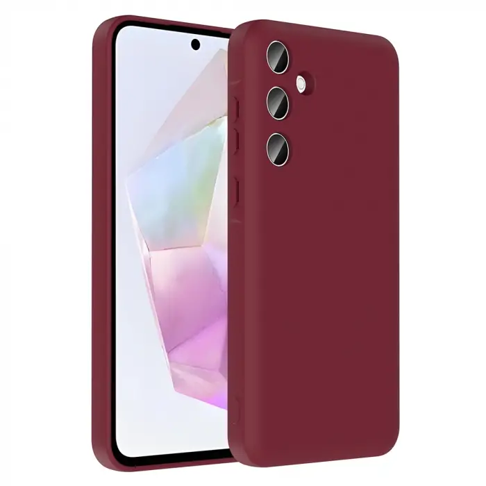 Samsung Galaxy A56 Kılıf Kamera Korumalı Kartlık Hazneli Lopard Vitra Kapak