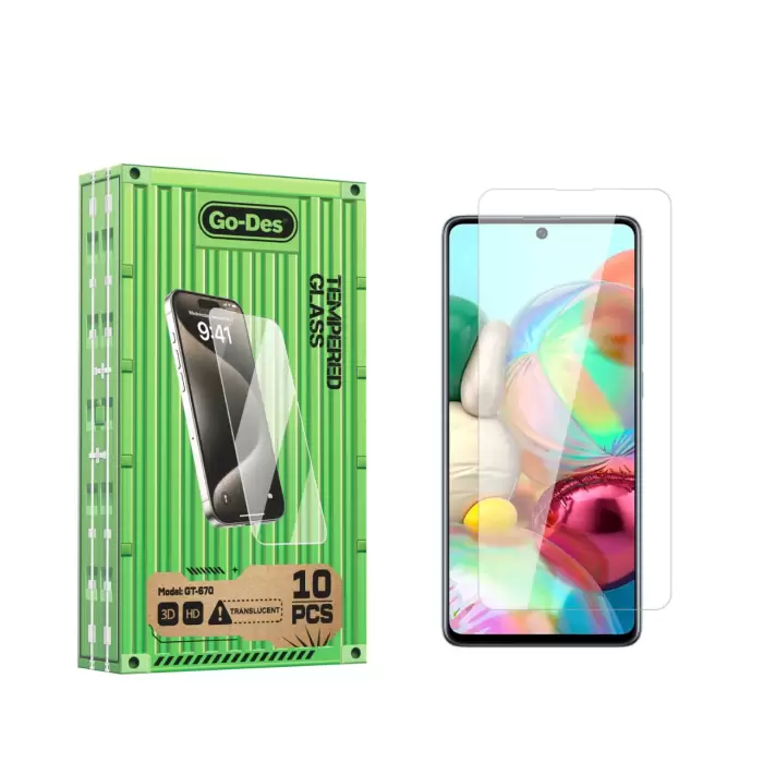 Samsung Galaxy A71 Lopard Parmak İzi Bırakmayan 9h Oleofobik Bom Glass Ekran Koruyucu