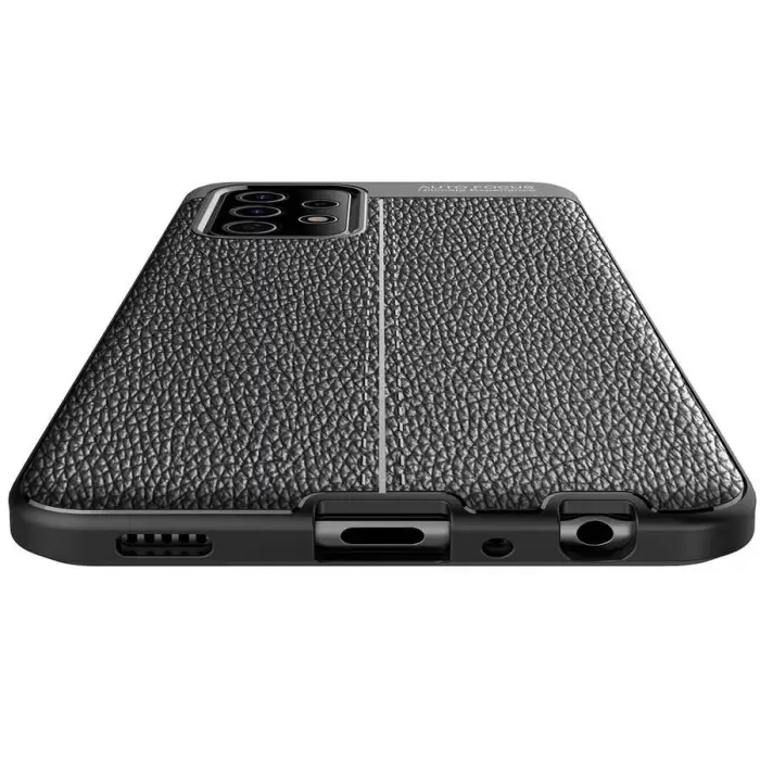 Samsung Galaxy A72 Kılıf Lopard Kamera Korumalı Deri Orjinal Görünümlü Kapak Niss