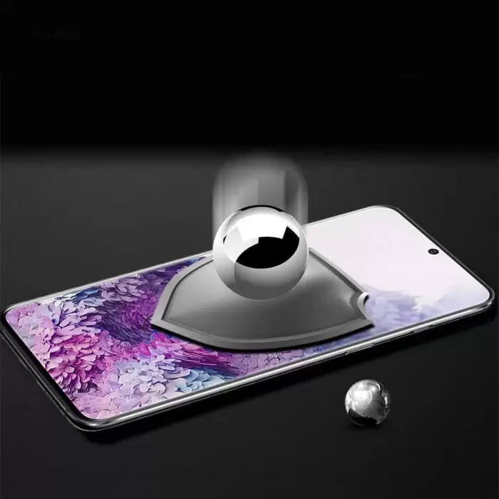 Samsung Galaxy S20 Ultra Lopard Kavisli Full Yapışkanlı Cam Ekran Koruyucu