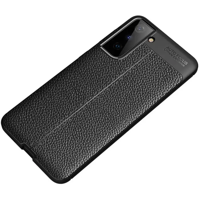 Samsung Galaxy S21 Plus Kılıf Lopard Kamera Korumalı Deri Orjinal Görünümlü Kapak Niss