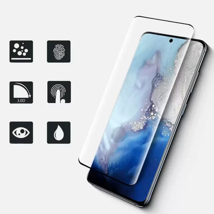 Samsung Galaxy S21 Plus Lopard Süper Pet Ekran Koruyucu Jelatin