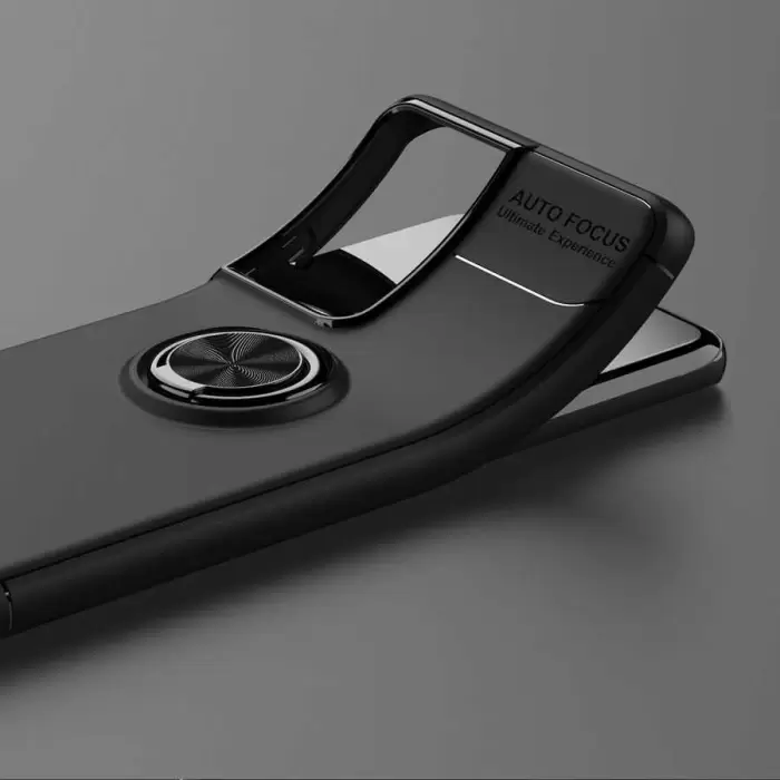 Samsung Galaxy S21 Ultra Kılıf Lopard Kamera Korumalı Yüzüklü Standlı Koruyucu Orjinal Kalite Ravel