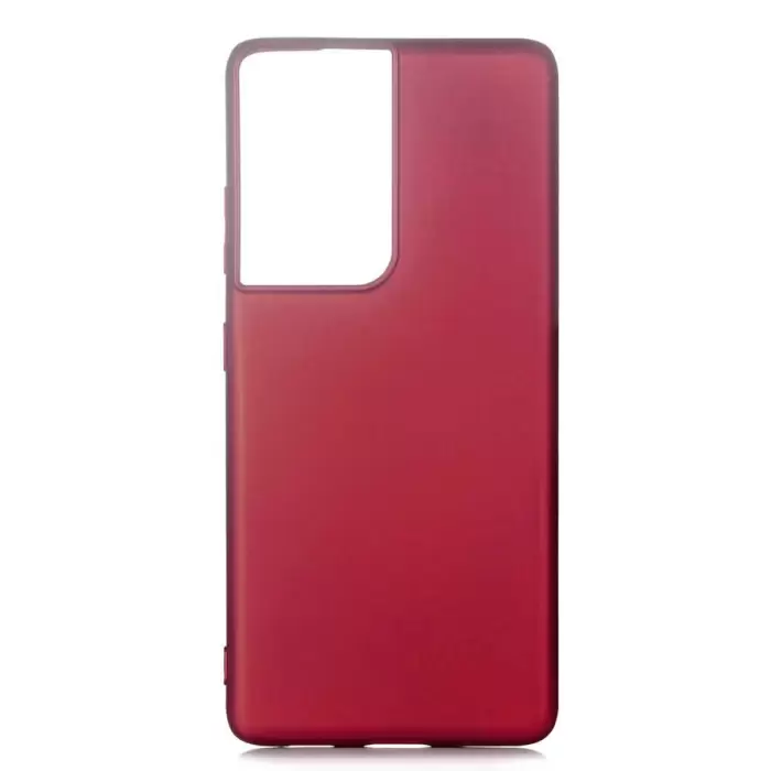 Samsung Galaxy S21 Ultra Kılıf Lopard Klasik Mat Renkli Yumuşak Premier Silikon Kılıf