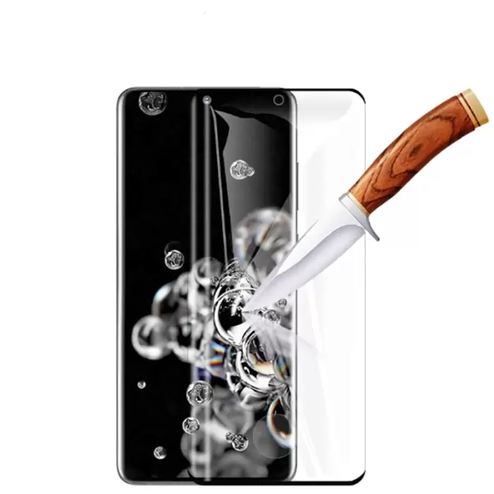 Samsung Galaxy S21 Ultra Lopard Süper Pet Ekran Koruyucu Jelatin