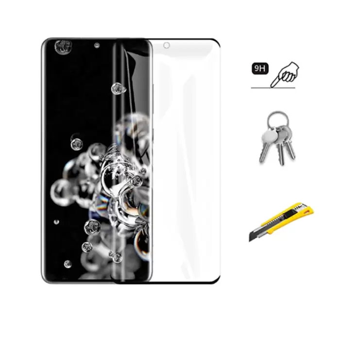 Samsung Galaxy S21 Ultra Lopard Süper Pet Ekran Koruyucu Jelatin