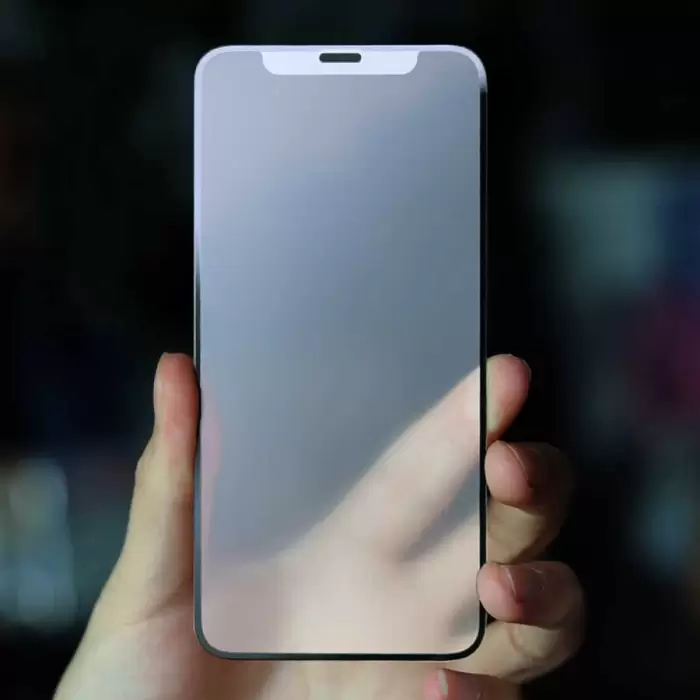 Samsung Galaxy S23 FE Lopard Tam Kapatan Hayalet Mat Seramik Ekran Koruyucu Kırılmaz Cam