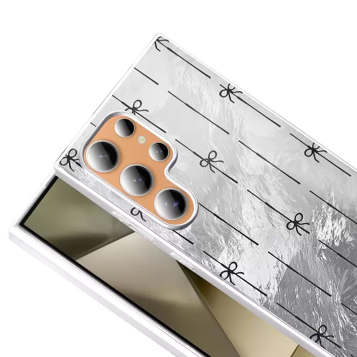 Samsung Galaxy S23 Ultra Kılıf Desenli Lopard Mep Kapak