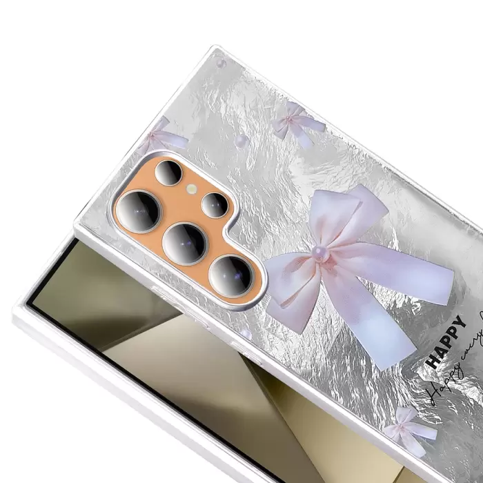Samsung Galaxy S23 Ultra Kılıf Desenli Lopard Mep Kapak