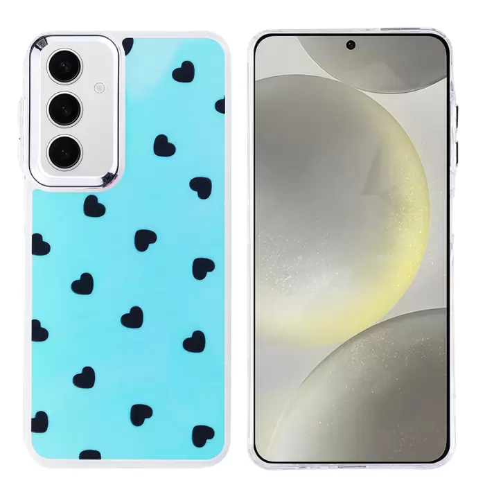 Samsung Galaxy S24 Fe Kılıf Airbag Tasarımlı Lopard Hadra Kapak