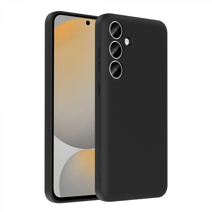 Samsung Galaxy S24 Fe Kılıf Kamera Korumalı Kartlık Hazneli Lopard Vitra Kapak