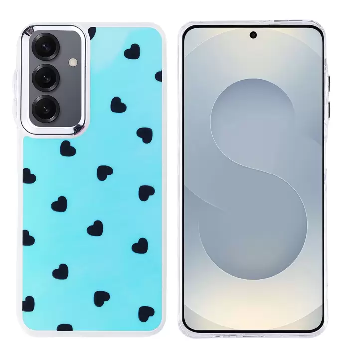 Samsung Galaxy S24 Kılıf Airbag Tasarımlı Lopard Hadra Kapak