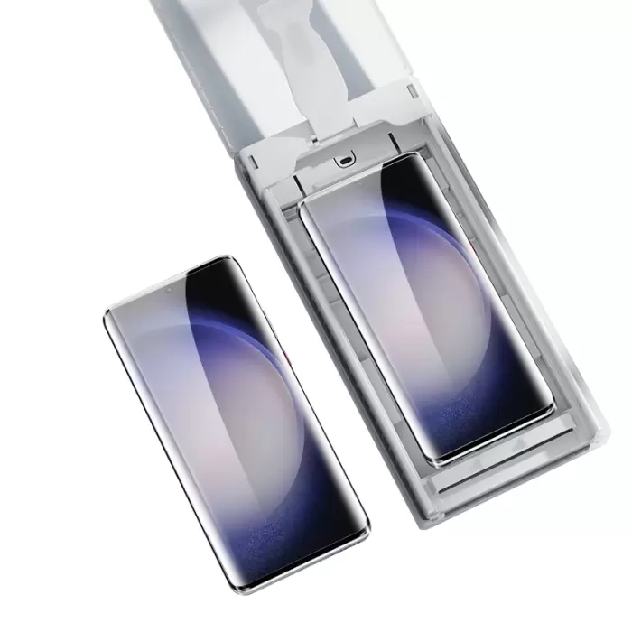 Samsung Galaxy S24 Ultra Lopard Uygulama Aparatlı 6in1 Easy Body Ekran Koruyucu