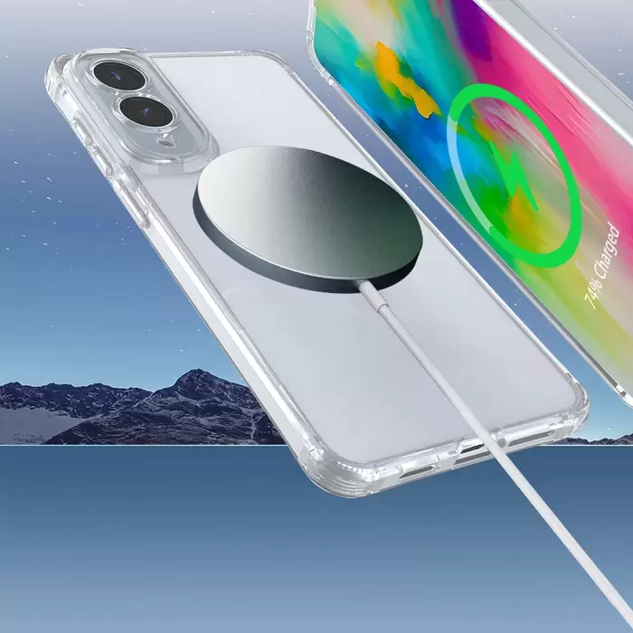 Samsung Galaxy S25 Edge Kılıf Airbagli Takılabilir Askı Aparatlı Lopard Snap Silikon Kapak