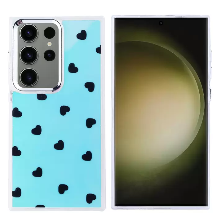Samsung Galaxy S25 Ultra Kılıf Airbag Tasarımlı Lopard Hadra Kapak