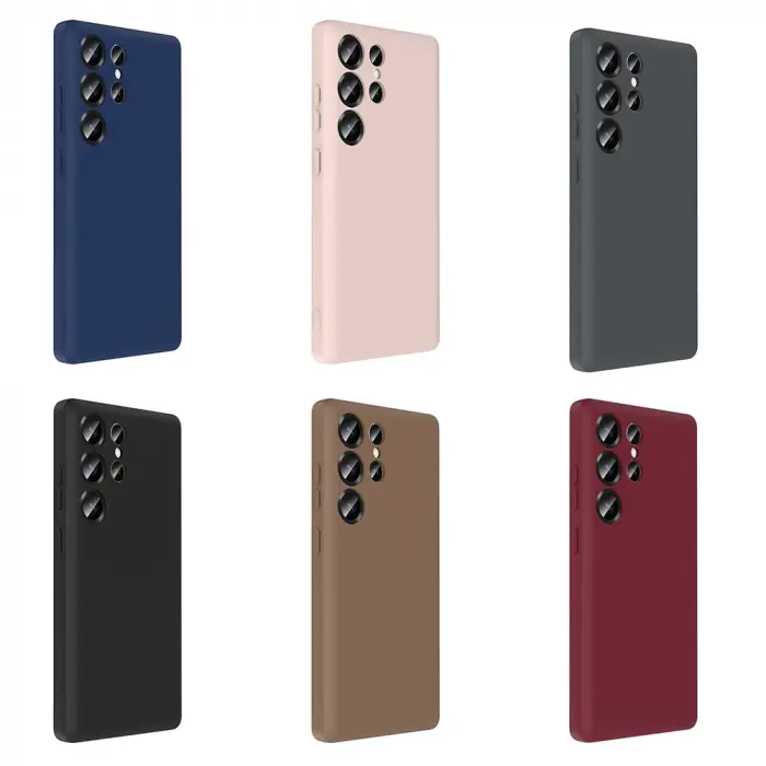 Samsung Galaxy S25 Ultra Kılıf Kamera Korumalı Kartlık Hazneli Lopard Vitra Kapak