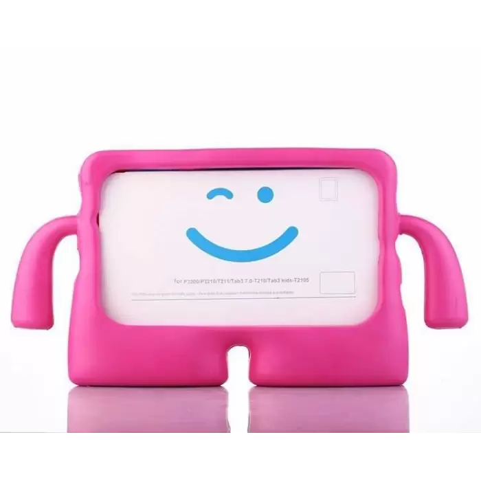 Samsung Galaxy Tab A 10.1 (2019) T510 Uyumlu Standlı Çocuklar Için Renkli Tutacaklı Tablet Kılıfı