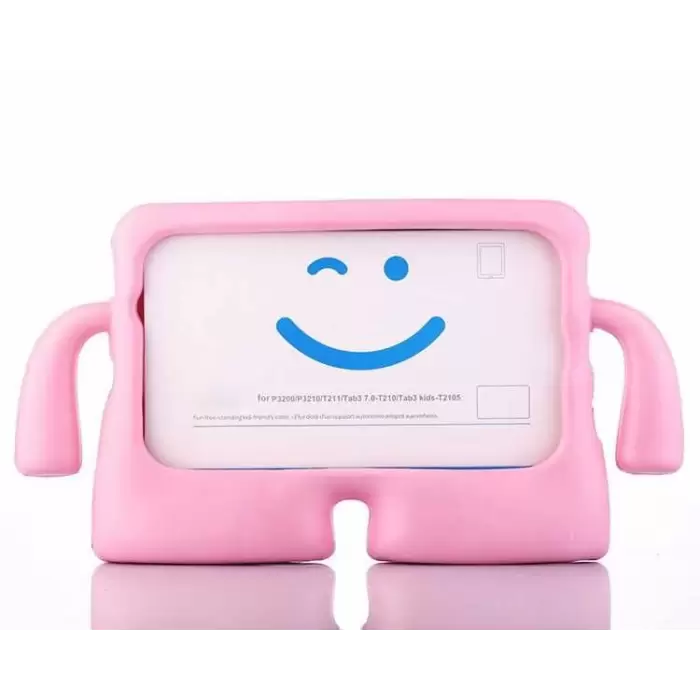 Samsung Galaxy Tab A 10.1 (2019) T510 Uyumlu Standlı Çocuklar Için Renkli Tutacaklı Tablet Kılıfı