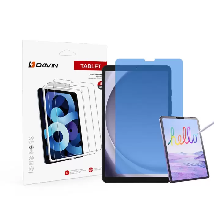 Samsung Galaxy Tab A9 Kağıt Hisli Mat ​​​​​​​​​​​​​​​Lopard Paper Like Ekran Koruyucu