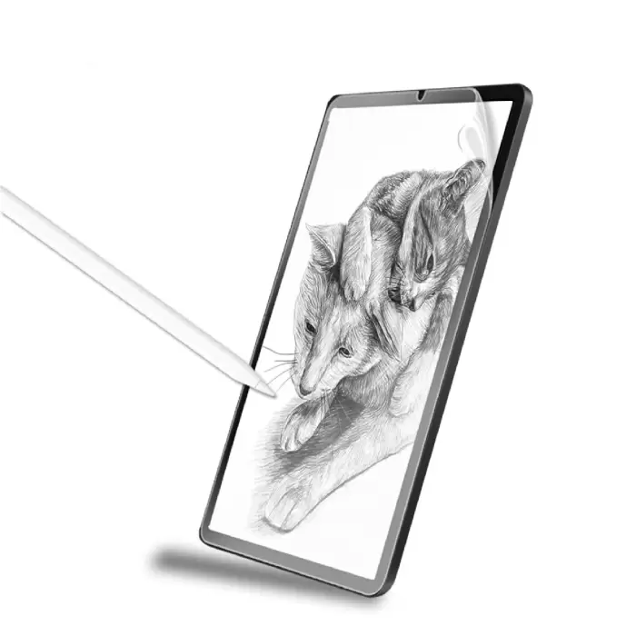 Samsung Galaxy Tab A9 Plus Kağıt Hisli Mat Lopard Paper-Like Ekran Koruyucu