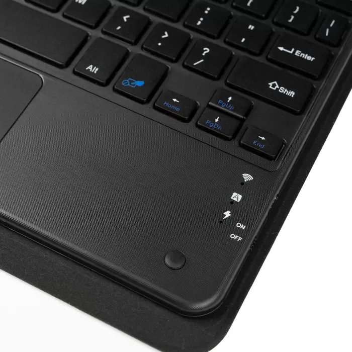 Samsung Galaxy Tab S8 Ultra SM-X900 Lopard Border Keyboard Bluetooh Bağlantılı Standlı Klavyeli Tablet Kılıfı